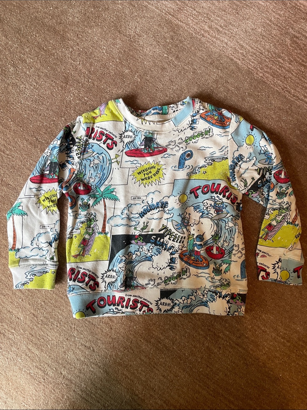Stella McCartney comic sweatshirt size 3/4